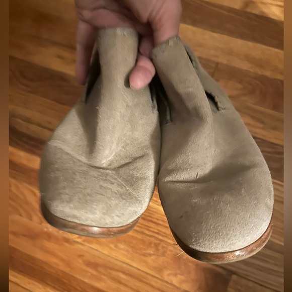 Grey suede Jack Rogers booties - Picture 2 of 4